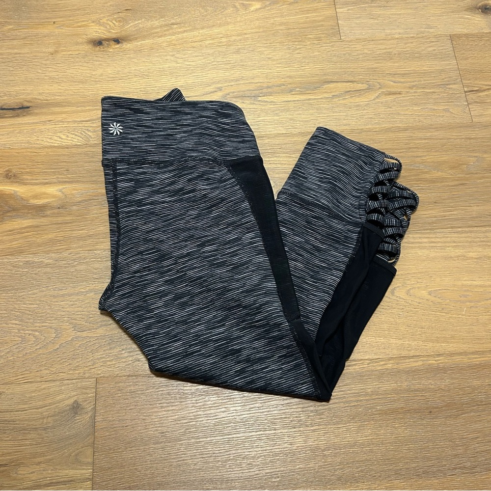 Small Athleta crop mesh leggings